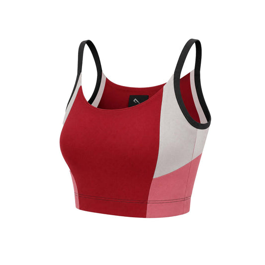 XAYWEAR Femme Fit Sports Bra - Red