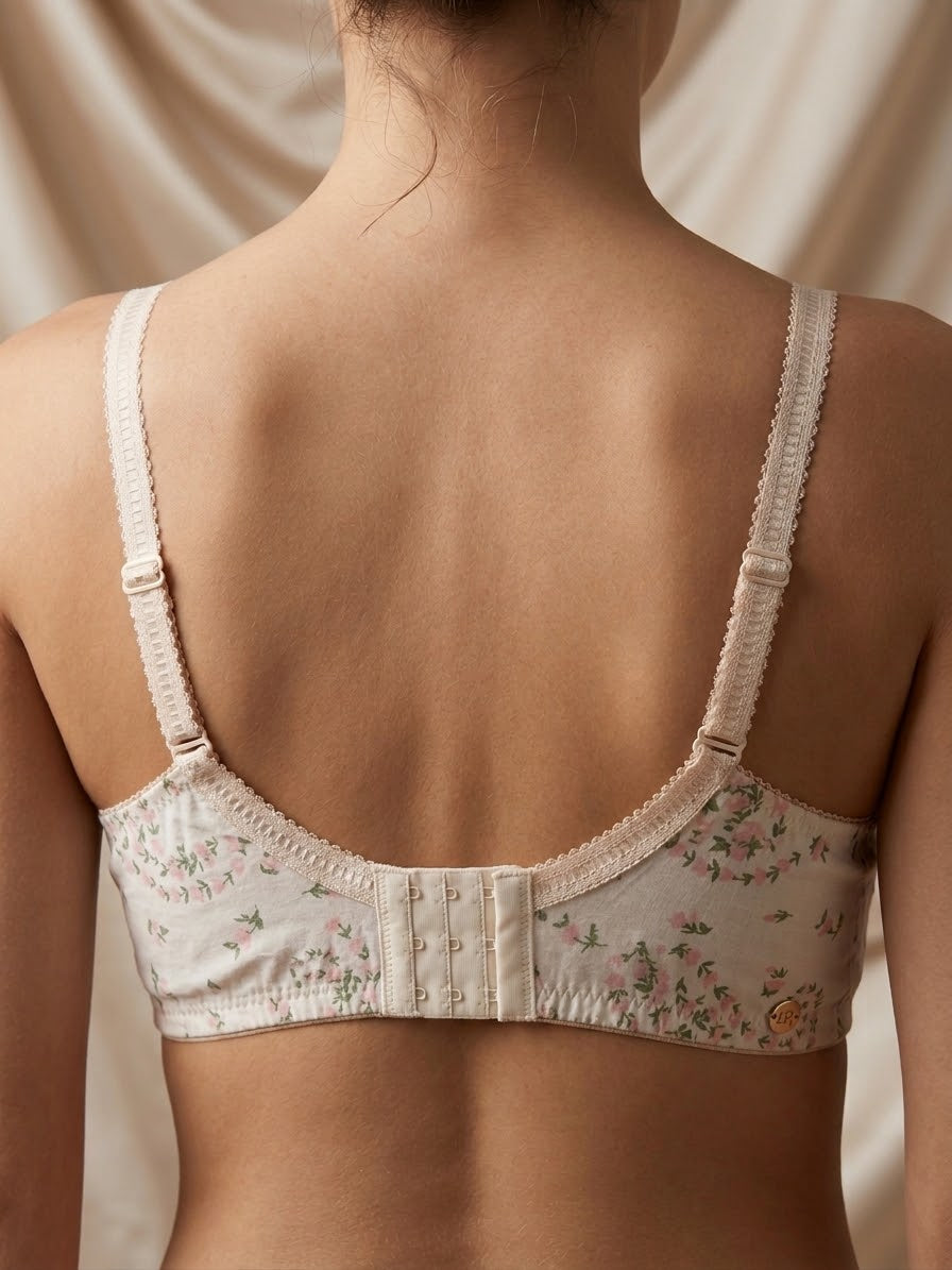 XAYWEAR Non-Padded Cotton Bra – Breathable Printed Design - Pack of 5