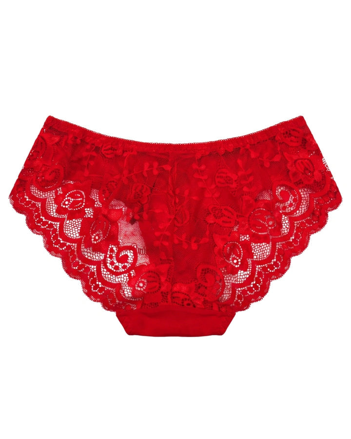 XAYWEAR - PACK OF 2 - Brief Panty Rose Lace