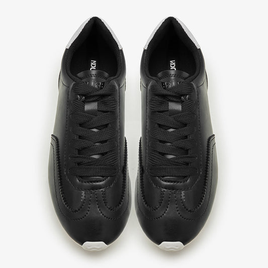 XAYWEAR Women's Low Profile Lace-Up Sneakers