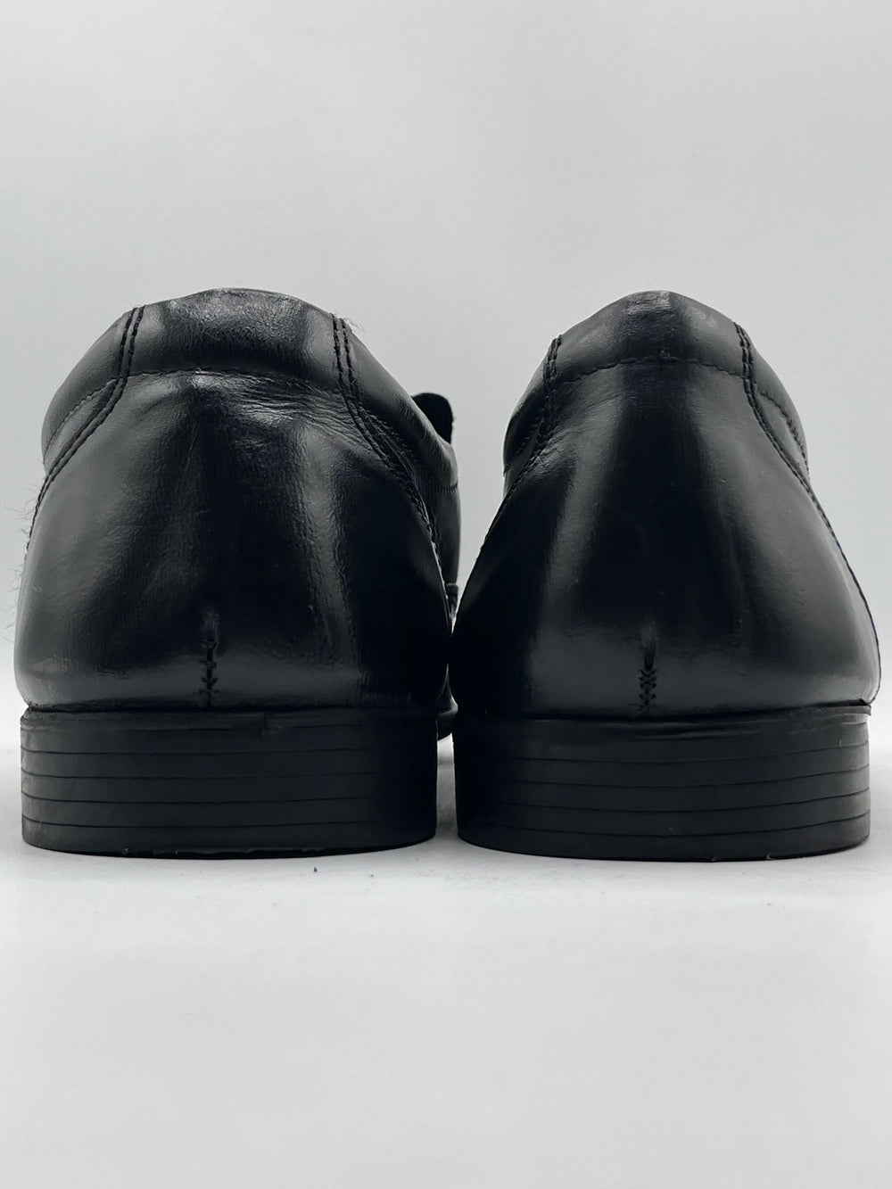 XAYWEAR Preloved - George faux-leather Slip-on Dress Shoes
