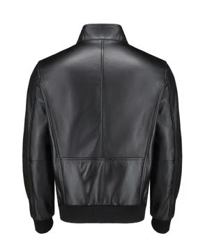 XAYWEAR Black Leather Jacket Men - Stylish & Durable