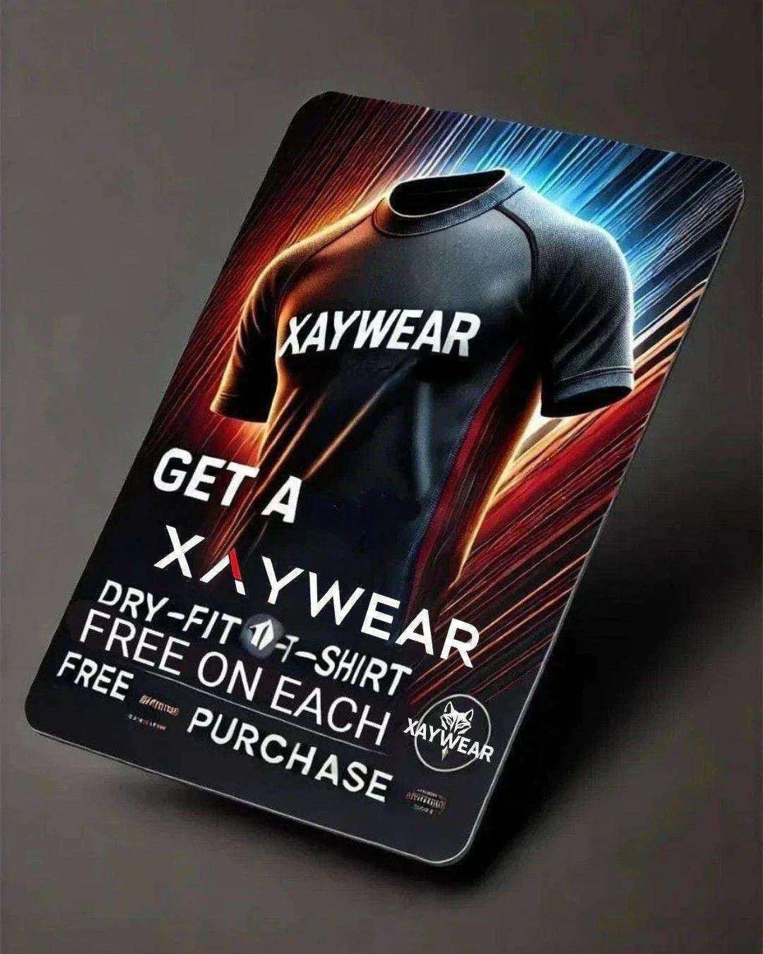 XAYWEAR™ Dry-Fit T-Shirt Unisex Wear XR-FREE