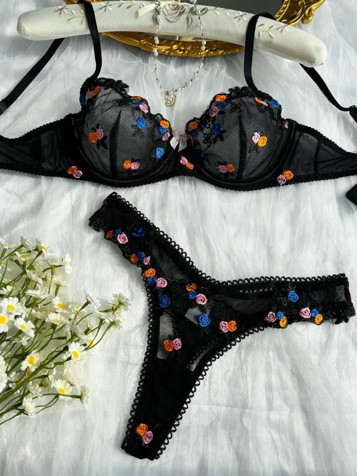 XAYWEAR Sweet Flower Floral Pushup Summer Set - Pack OF 3