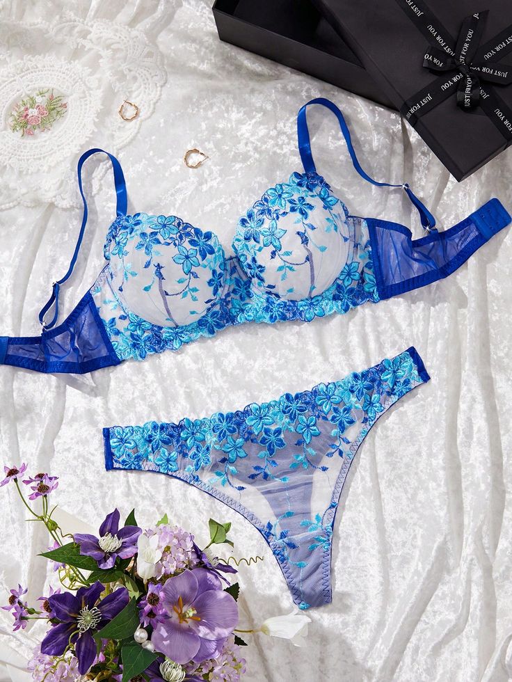 XAYWEAR Sweet Flower Floral Pushup Summer Set - Pack OF 3