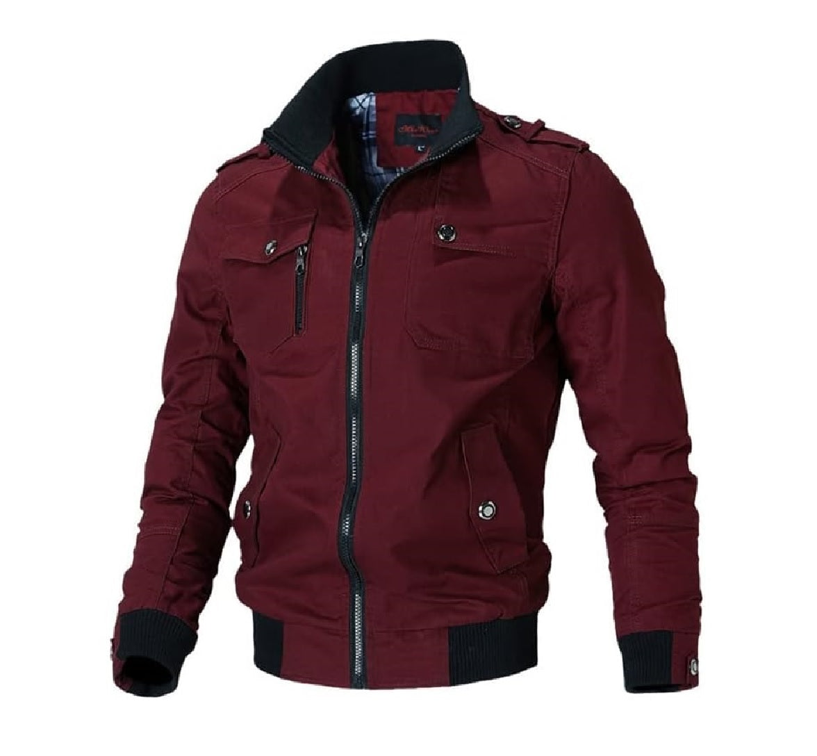 XAYWEAR Trendy Bomber Jacket for Men - Stylish & Versatile