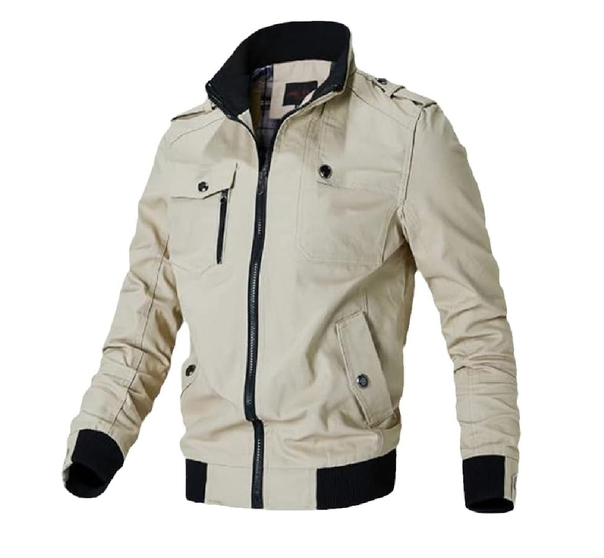 XAYWEAR Trendy Bomber Jacket for Men - Stylish & Versatile