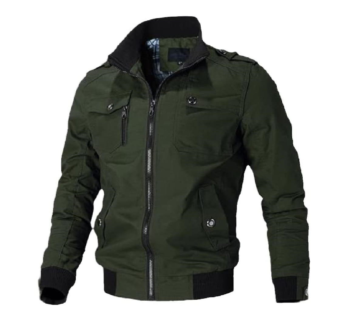 XAYWEAR Trendy Bomber Jacket for Men - Stylish & Versatile