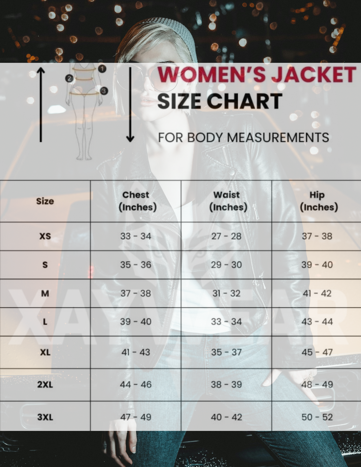 XAYWEAR Red Short Biker Jacket Women Stylish and Chic