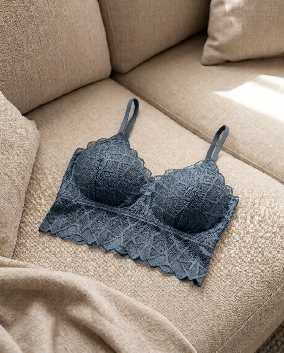 XAYWEAR The Sage Whisper Lace Bralette For Women - PACK OF 2