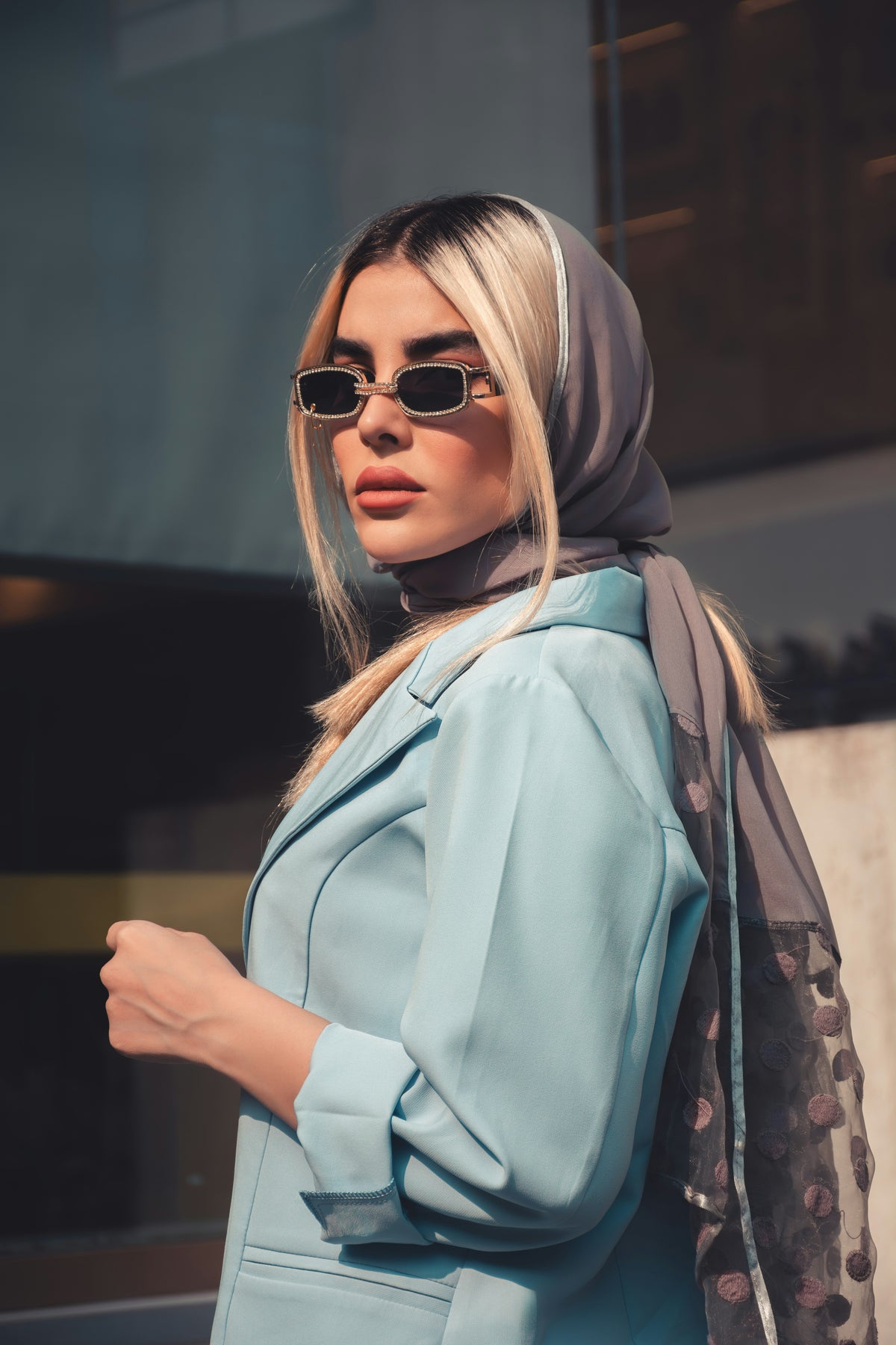 XAYWEAR Women's - Turquoise Soft Boss Blazer