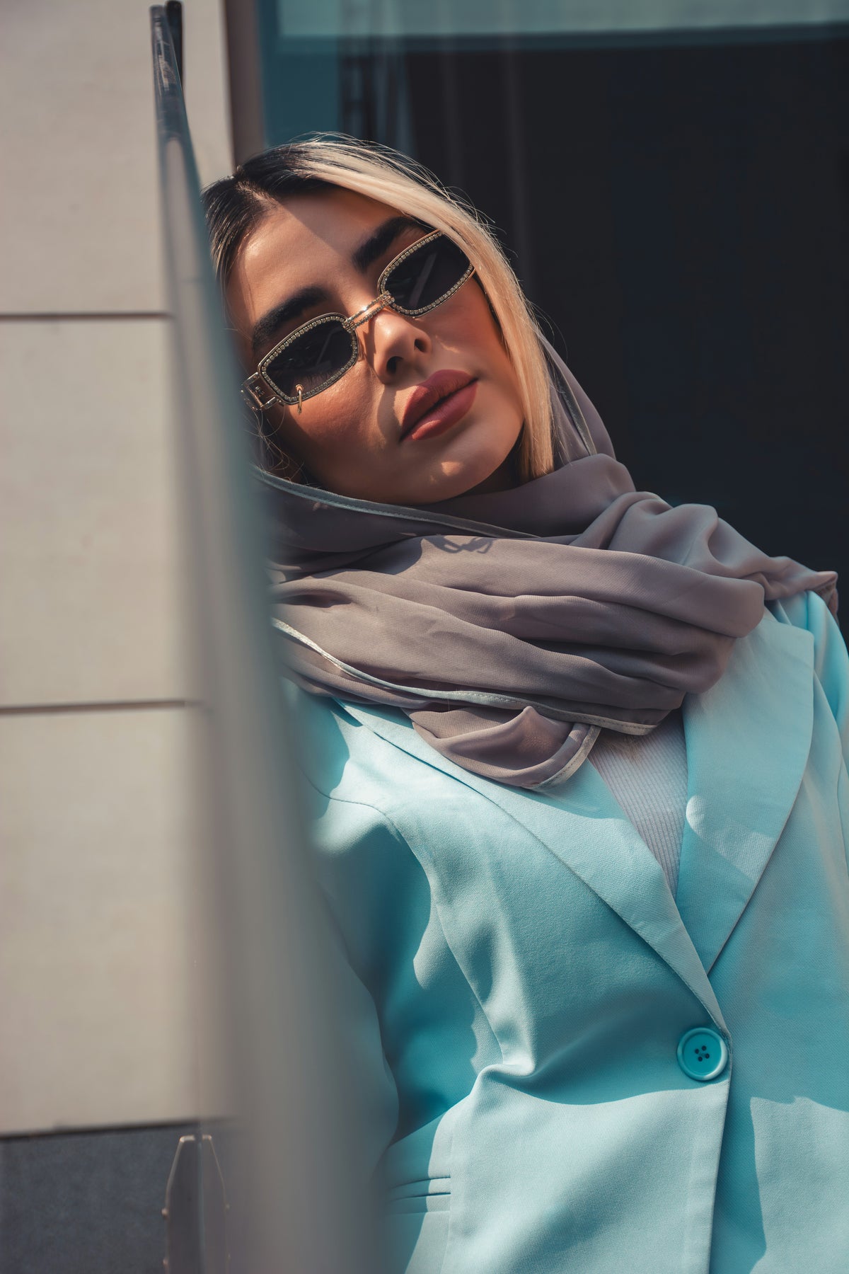 XAYWEAR Women's - Turquoise Soft Boss Blazer