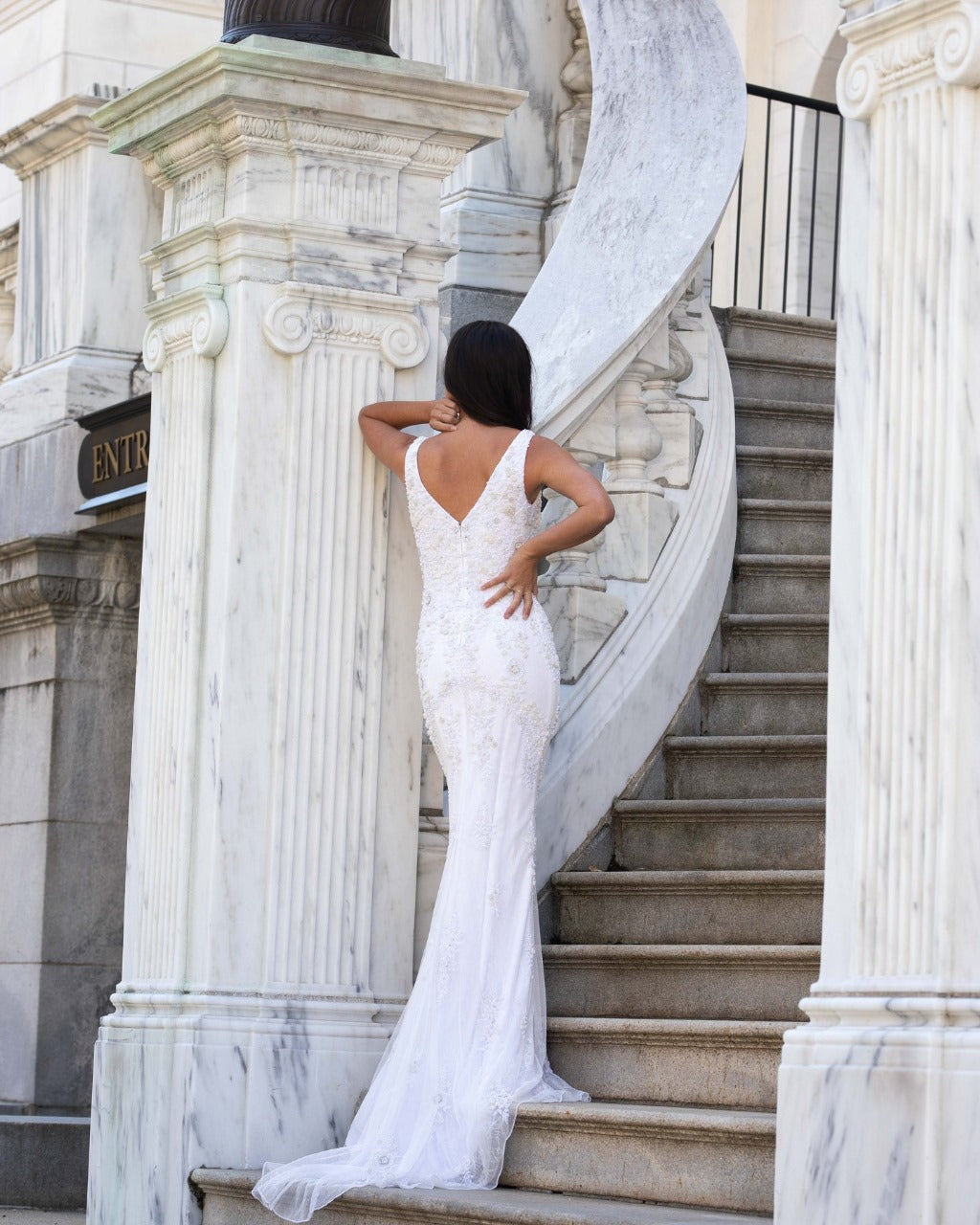 XAYWEAR Premium Luxurious Mermaid Wedding Dress with Delicate Lace - XAYWEAR
