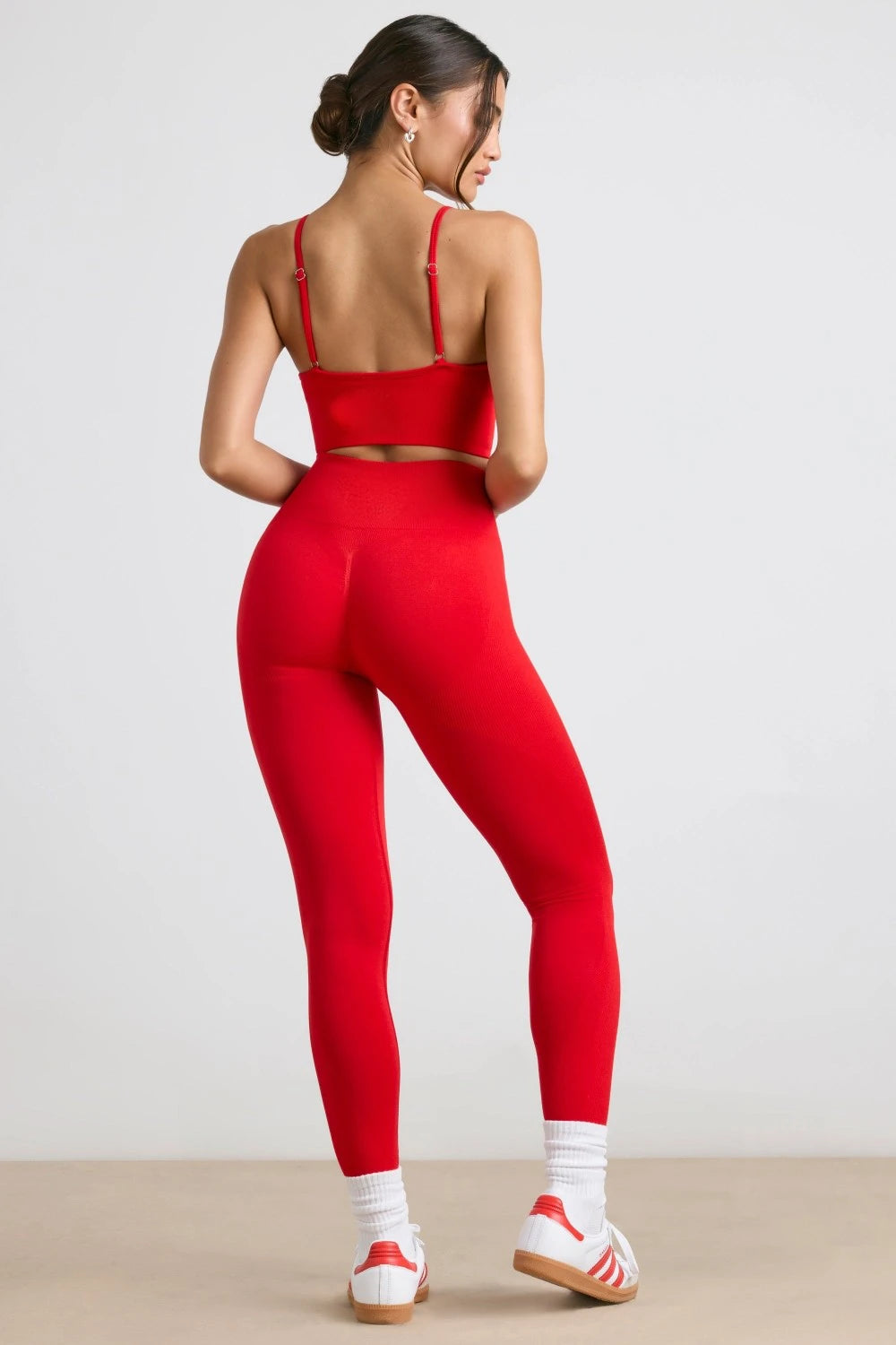 XAYWEAR Fashionable Activewear for Women - Red Set