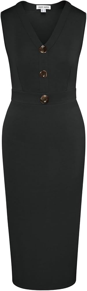 XAYWEAR Sleeveless Fitted Midi Dress for Stylish Looks - XAYWEAR