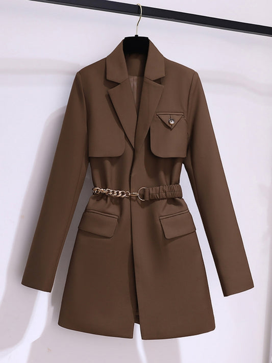 XAYWEAR The Trench-Crest Elite Blazer