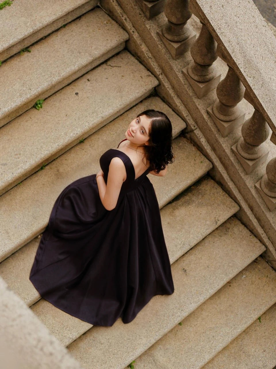 XAYWEAR Premium Satin Evening Wear Gown for Elegance