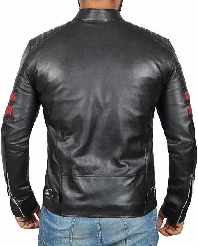 XAYWEAR XR02 Leather Jacket for Stylish Bikers