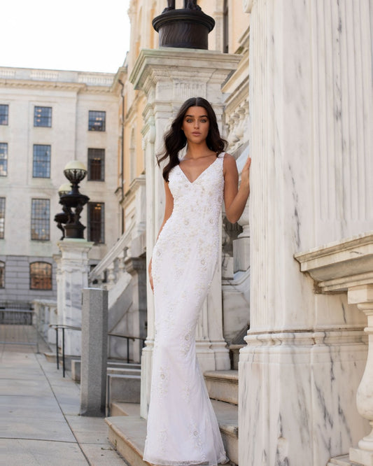 XAYWEAR Premium Luxurious Mermaid Wedding Dress with Delicate Lace - XAYWEAR