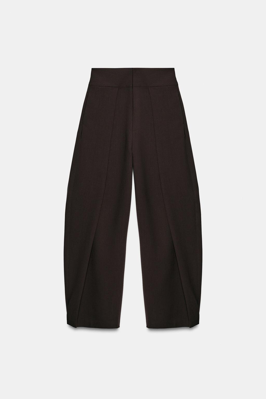 XAYWEAR BALLOON PLISSED TROUSERS
