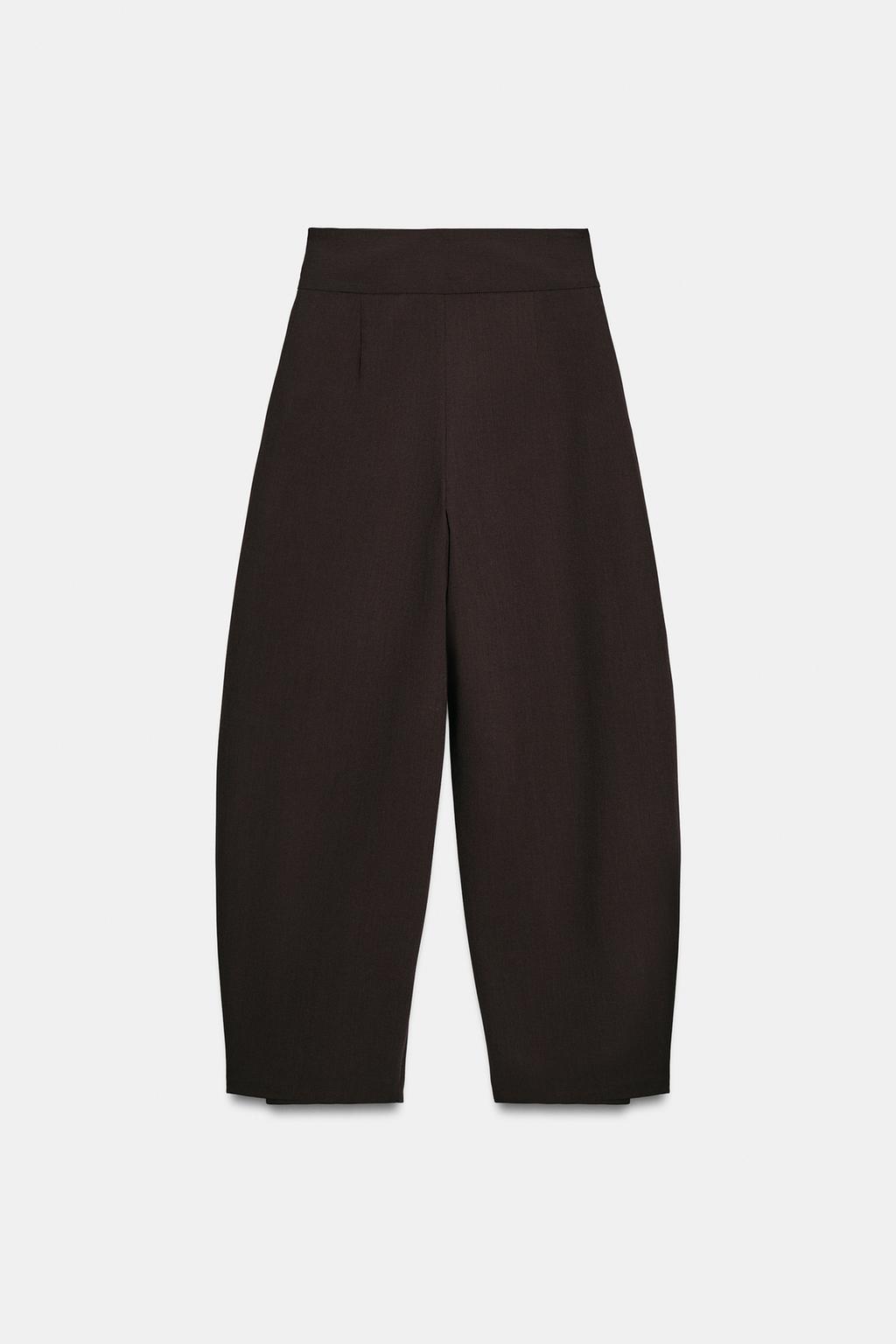 XAYWEAR BALLOON PLISSED TROUSERS