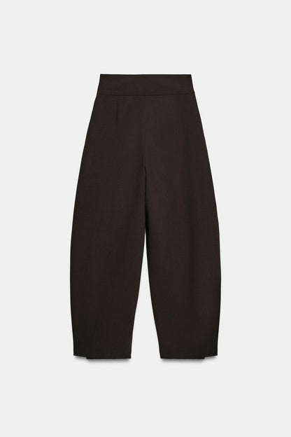 XAYWEAR BALLOON PLISSED TROUSERS
