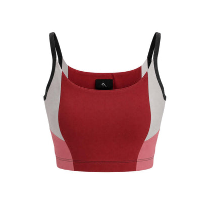 XAYWEAR Femme Fit Sports Bra - Red