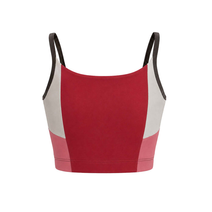 XAYWEAR Femme Fit Sports Bra - Red