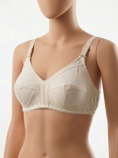 XAYWEAR Premium Cotton Non-Wired Bra – Pack of 5