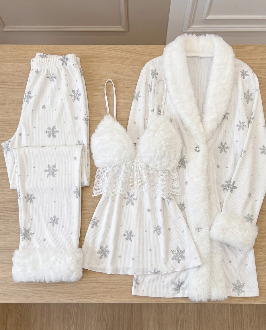 XAYWEAR Winter's New Comfort Softy Night Dress