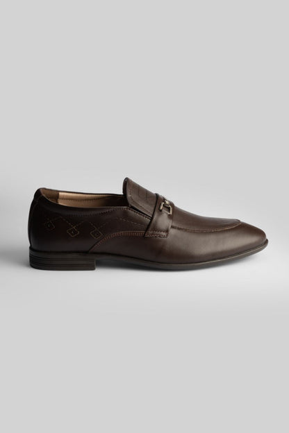 XAYWEAR Men Brown Formal Moccasin