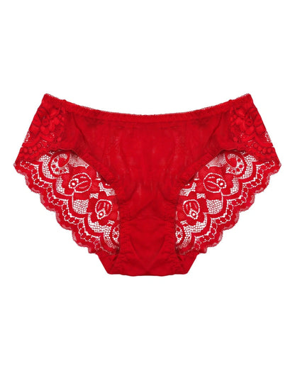 XAYWEAR - PACK OF 2 - Brief Panty Rose Lace