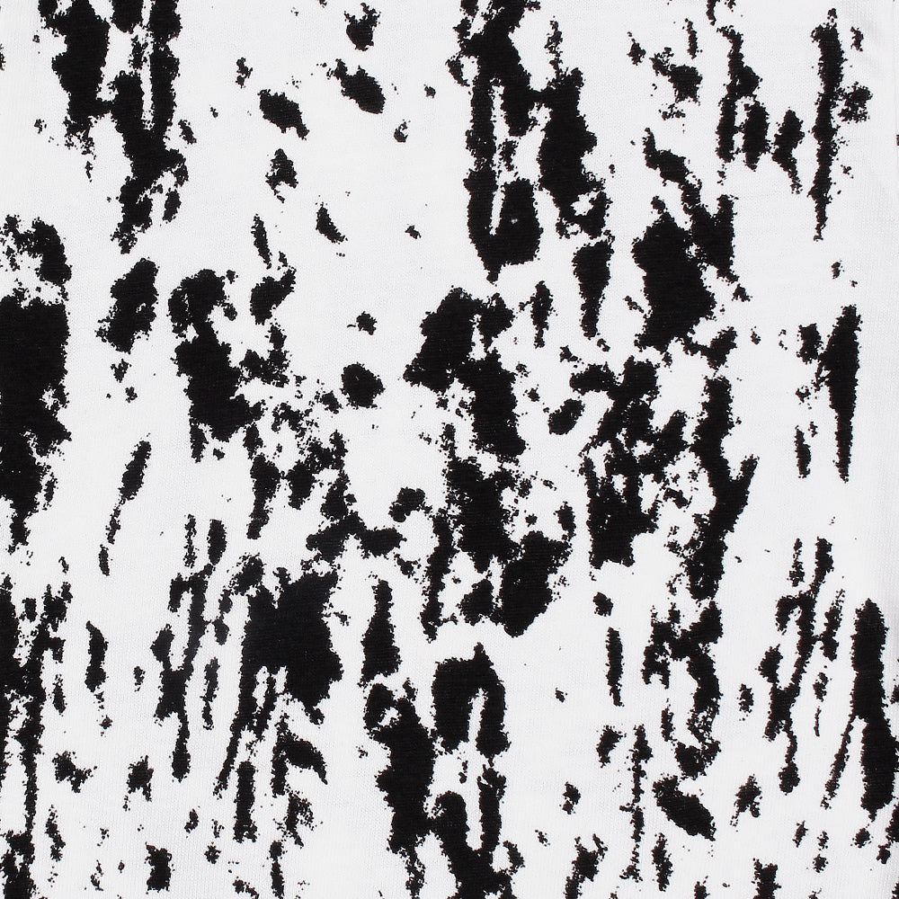 XAYWEAR Women's Black And White Printed Trouser