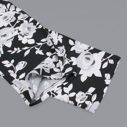 XAYWEAR Women's Stylish Floral Printed Straight Pants