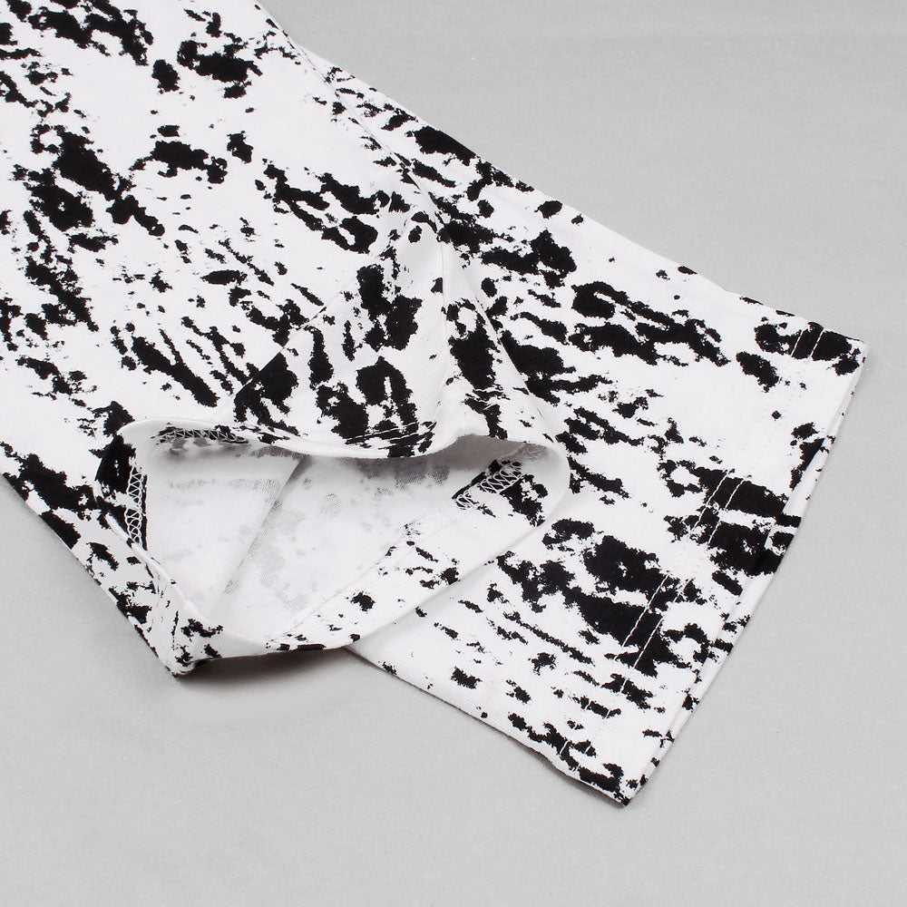 XAYWEAR Women's Black And White Printed Trouser
