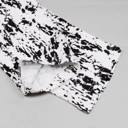 XAYWEAR Women's Black And White Printed Trouser