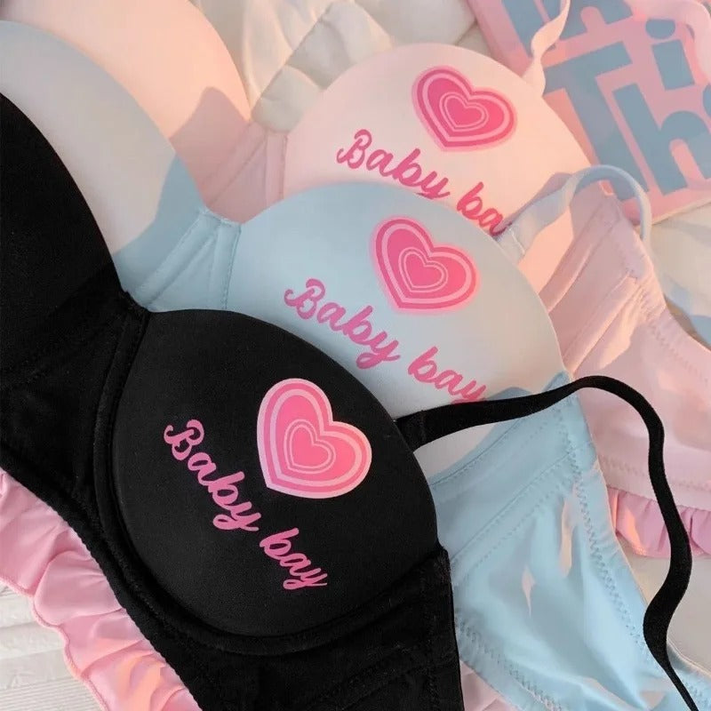 XAYWEAR Cute Baby Bay Ruffle Lingerie Set - PACK OF 3
