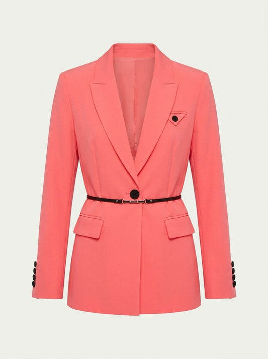 XAYWEAR The Trendy Pink Barbie Blazer for Women