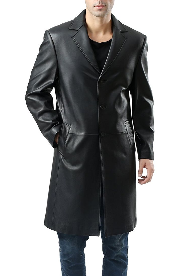 XAYWEAR New Zealand Lambskin Leather Coat for Men