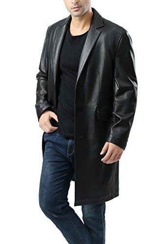 XAYWEAR New Zealand Lambskin Leather Coat for Men
