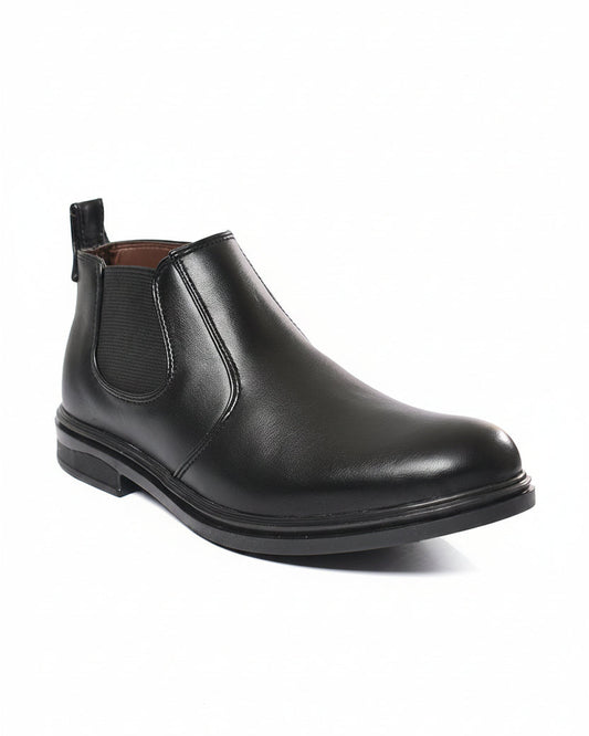 XAYWEAR Classic Chelsea Black Boots