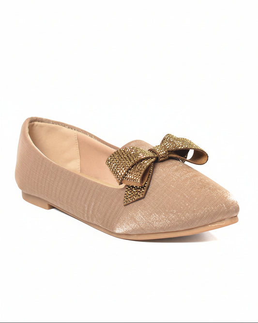 XAYWEAR Women's Rose-Gold Casual Pumps