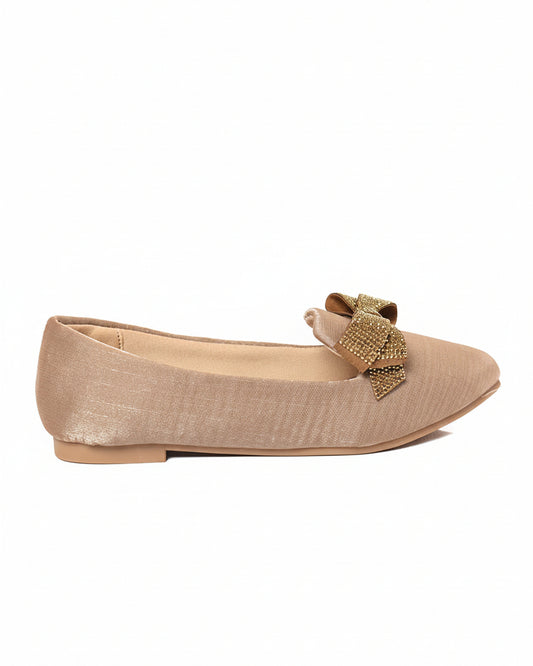 XAYWEAR Women's Rose-Gold Casual Pumps