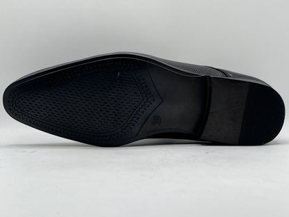 XAYWEAR Preloved - Beckett Textured Synthetic Leather Derby Shoes