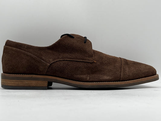 XAYWEAR Preloved - Tommy Hilfiger Brown Suede Lace-Up Shoes (Made in Portugal)