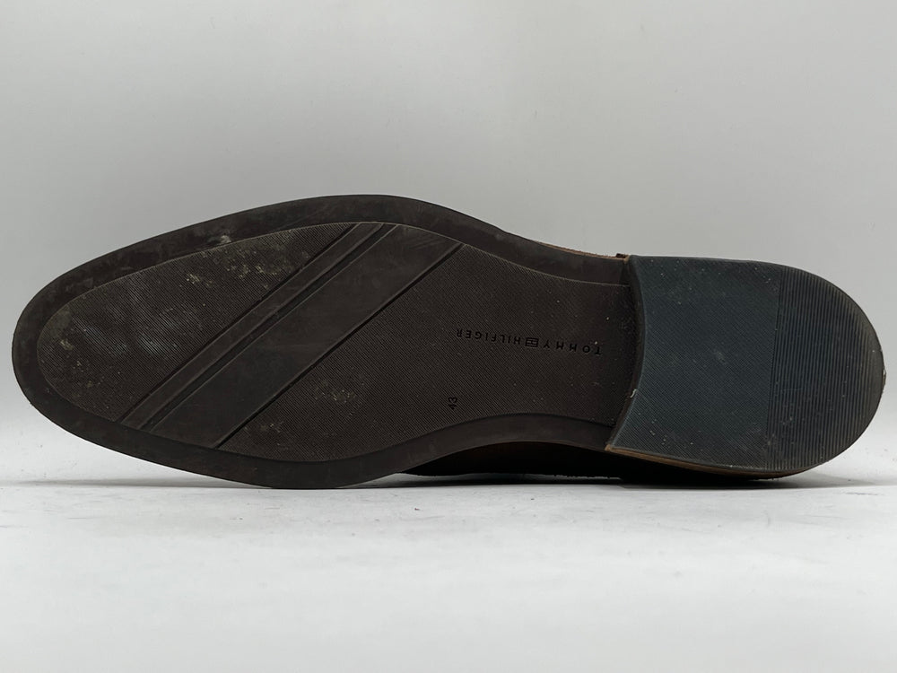 XAYWEAR Preloved - Tommy Hilfiger Brown Suede Lace-Up Shoes (Made in Portugal)