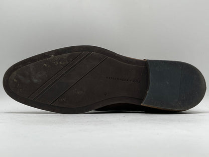 XAYWEAR Preloved - Tommy Hilfiger Brown Suede Lace-Up Shoes (Made in Portugal)
