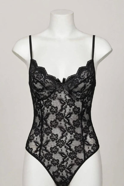 XAYWEAR Full Net Fancy Short Lingerie