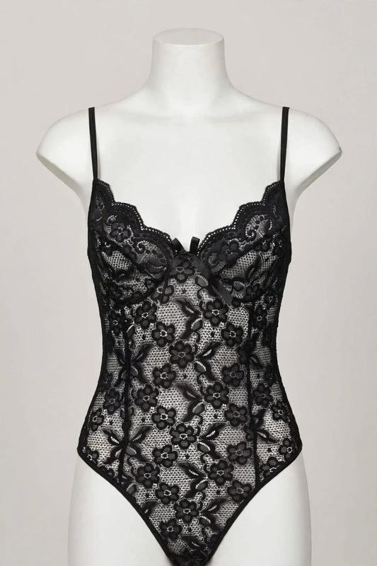 XAYWEAR Full Net Fancy Short Lingerie