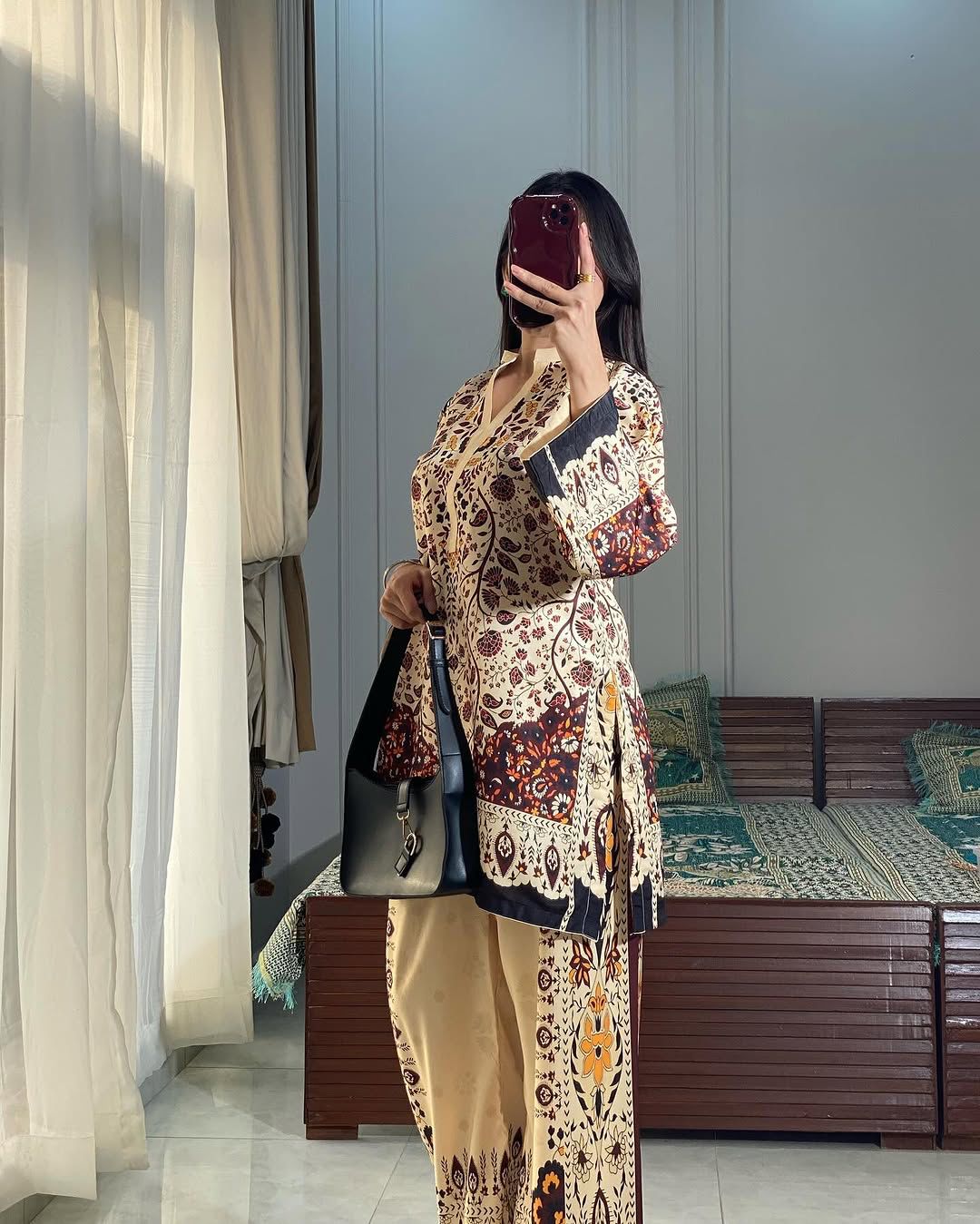 XAYWEAR Floral Ensemble 2 Pcs Co-ord Set